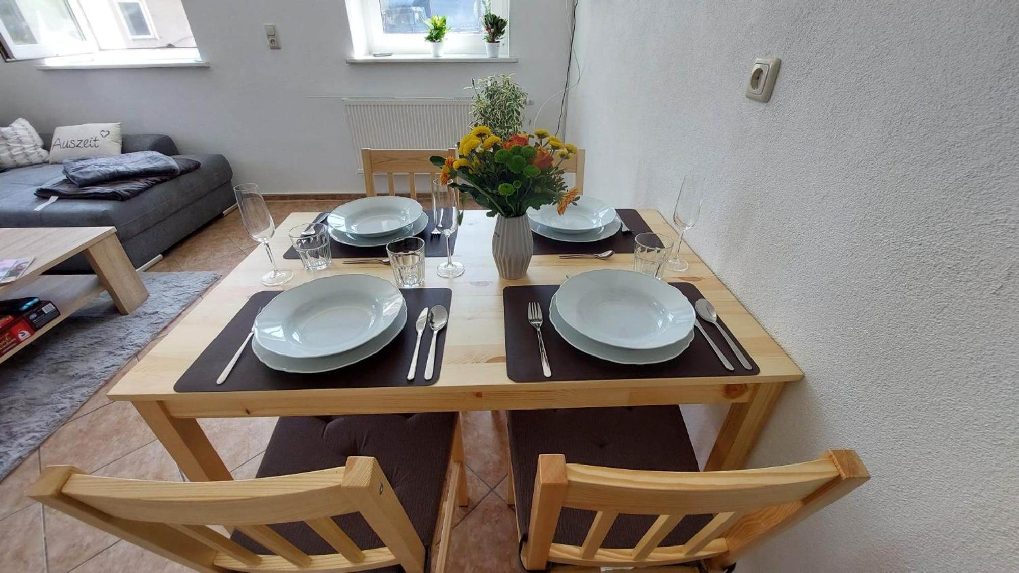 Ferienwohnung Am Hofladen Hellendorf - Saechsische Schweiz Bad Gottleuba Zewnętrze zdjęcie