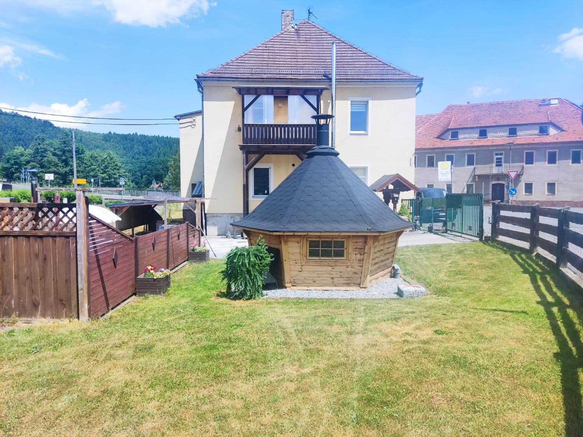 Ferienwohnung Am Hofladen Hellendorf - Saechsische Schweiz Bad Gottleuba Zewnętrze zdjęcie