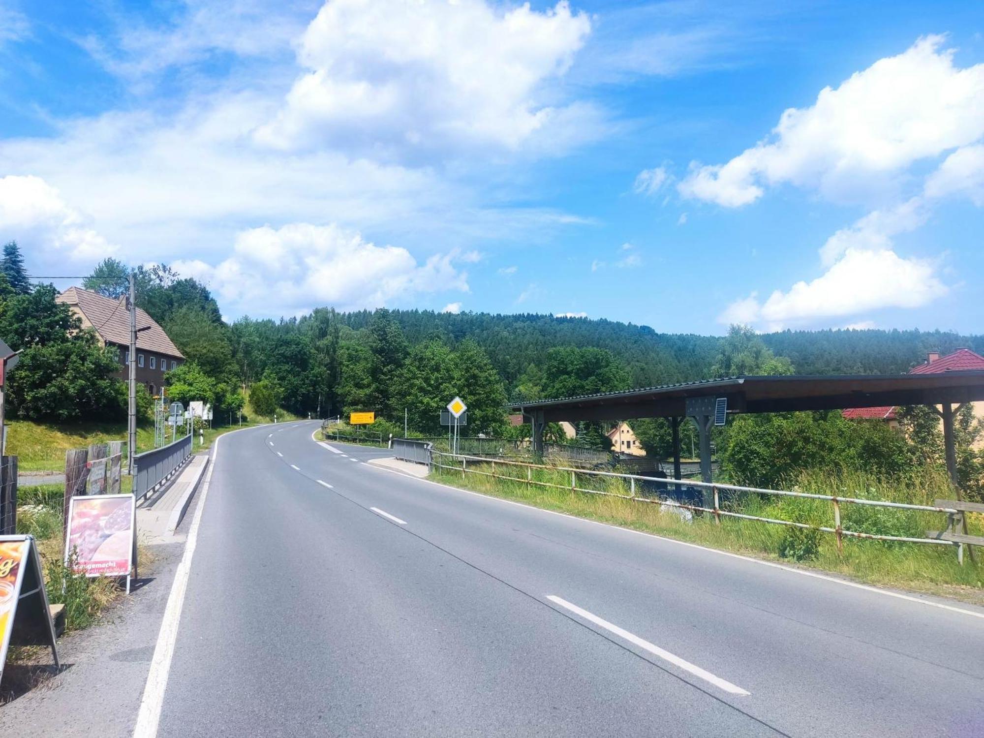 Ferienwohnung Am Hofladen Hellendorf - Saechsische Schweiz Bad Gottleuba Zewnętrze zdjęcie